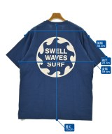 DESCENDANT（ディセンダント）Tシャツ・カットソー 青 サイズ:3(L位) メンズ/2200628582010