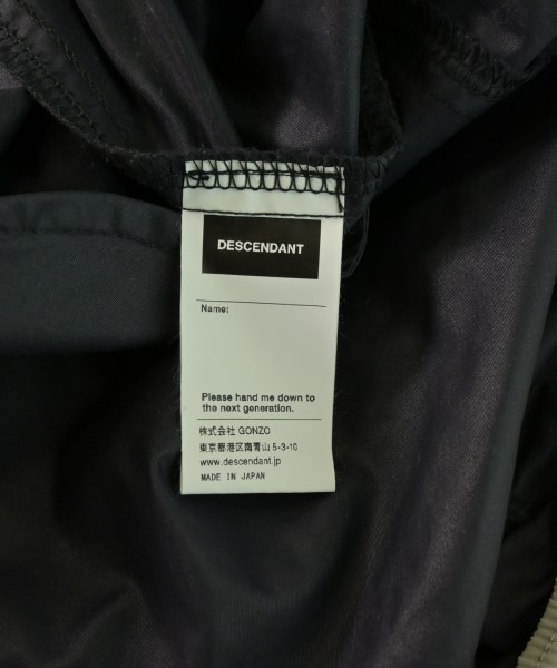 DESCENDANT（ディセンダント）その他 黒 サイズ:3(L位) メンズ/2200628582102
