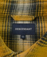 DESCENDANT（ディセンダント）カジュアルシャツ 黄 サイズ:4(XL位) メンズ/2200641812033