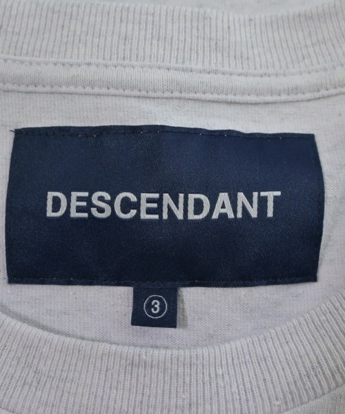 DESCENDANT（ディセンダント）Tシャツ・カットソー グレー サイズ:3(L位) メンズ/2200642262066