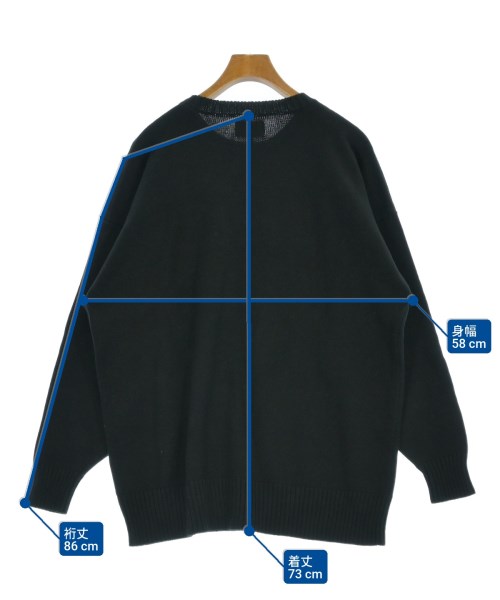 DESCENDANT（ディセンダント）ニット・セーター 黒 サイズ:3(L位) メンズ/2200626328108