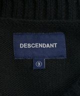 DESCENDANT（ディセンダント）ニット・セーター 黒 サイズ:3(L位) メンズ/2200626328108