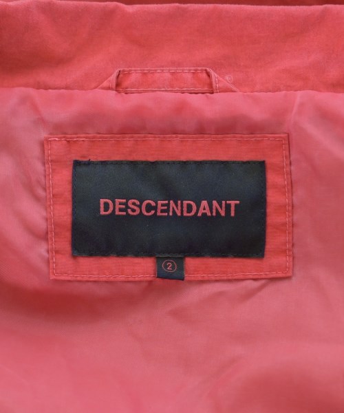 DESCENDANT（ディセンダント）その他 赤 サイズ:2(M位) メンズ/2200642446084