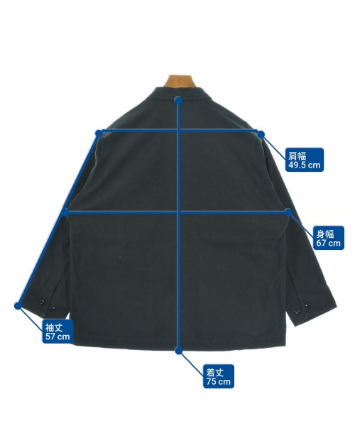 DESCENDANT（ディセンダント）ミリタリーブルゾン 黒 サイズ:2(M位) メンズ/2200642446091