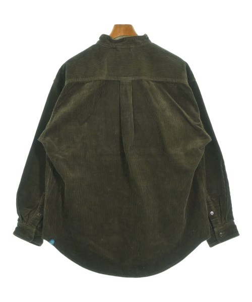 DESCENDANT（ディセンダント）カジュアルシャツ カーキ サイズ:3(L位) メンズ/2200643890053