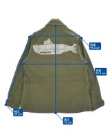 DESCENDANT（ディセンダント）ミリタリーブルゾン カーキ サイズ:1(S位) メンズ/2200644041010