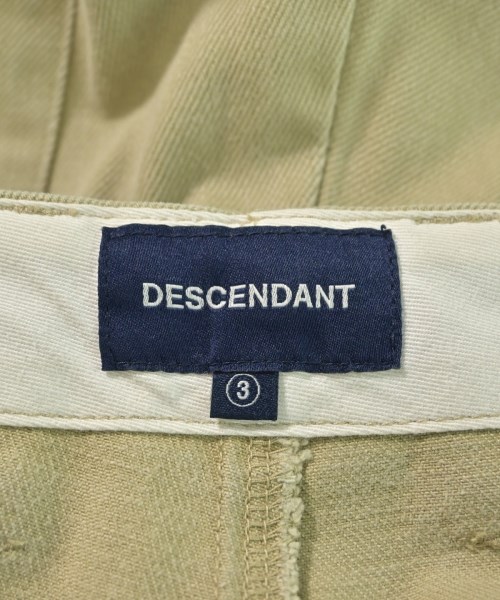 DESCENDANT（ディセンダント）チノパン ベージュ サイズ:3(L位) メンズ/2200536636034
