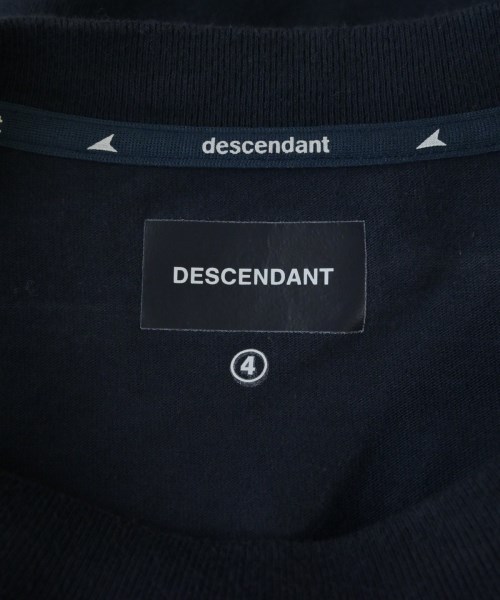 DESCENDANT（ディセンダント）Tシャツ・カットソー 黒 サイズ:4(XL位) メンズ/2200536636171