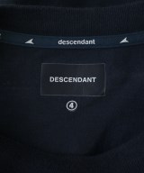 DESCENDANT（ディセンダント）Tシャツ・カットソー 黒 サイズ:4(XL位) メンズ/2200536636171