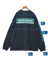 DESCENDANT（ディセンダント）Tシャツ・カットソー 黒 サイズ:4(XL位) メンズ/2200536636171