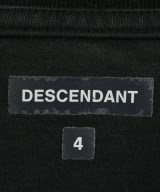 DESCENDANT（ディセンダント）Tシャツ・カットソー 黒 サイズ:4(XL位) メンズ/2200536636195