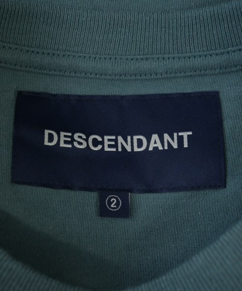 DESCENDANT（ディセンダント）Tシャツ・カットソー 青 サイズ:2(M位) メンズ/2200538806282