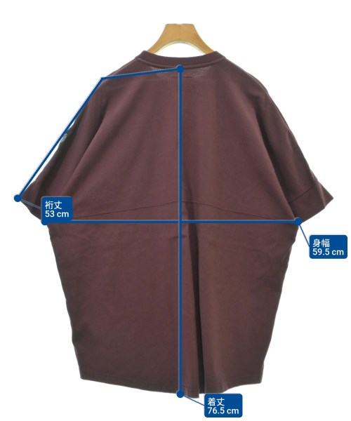 DESCENDANT（ディセンダント）Tシャツ・カットソー 赤 サイズ:3(L位) メンズ/2200540606023