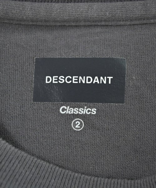 DESCENDANT（ディセンダント）Tシャツ・カットソー グレー サイズ:2(M位) メンズ/2200540606030