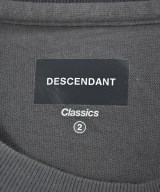 DESCENDANT（ディセンダント）Tシャツ・カットソー グレー サイズ:2(M位) メンズ/2200540606030