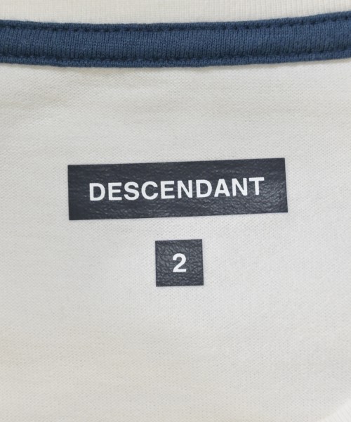 DESCENDANT（ディセンダント）Tシャツ・カットソー 白 サイズ:2(M位) メンズ/2200541225292