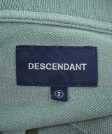 DESCENDANT（ディセンダント）ポロシャツ 青 サイズ:2(M位) メンズ/2200541225315
