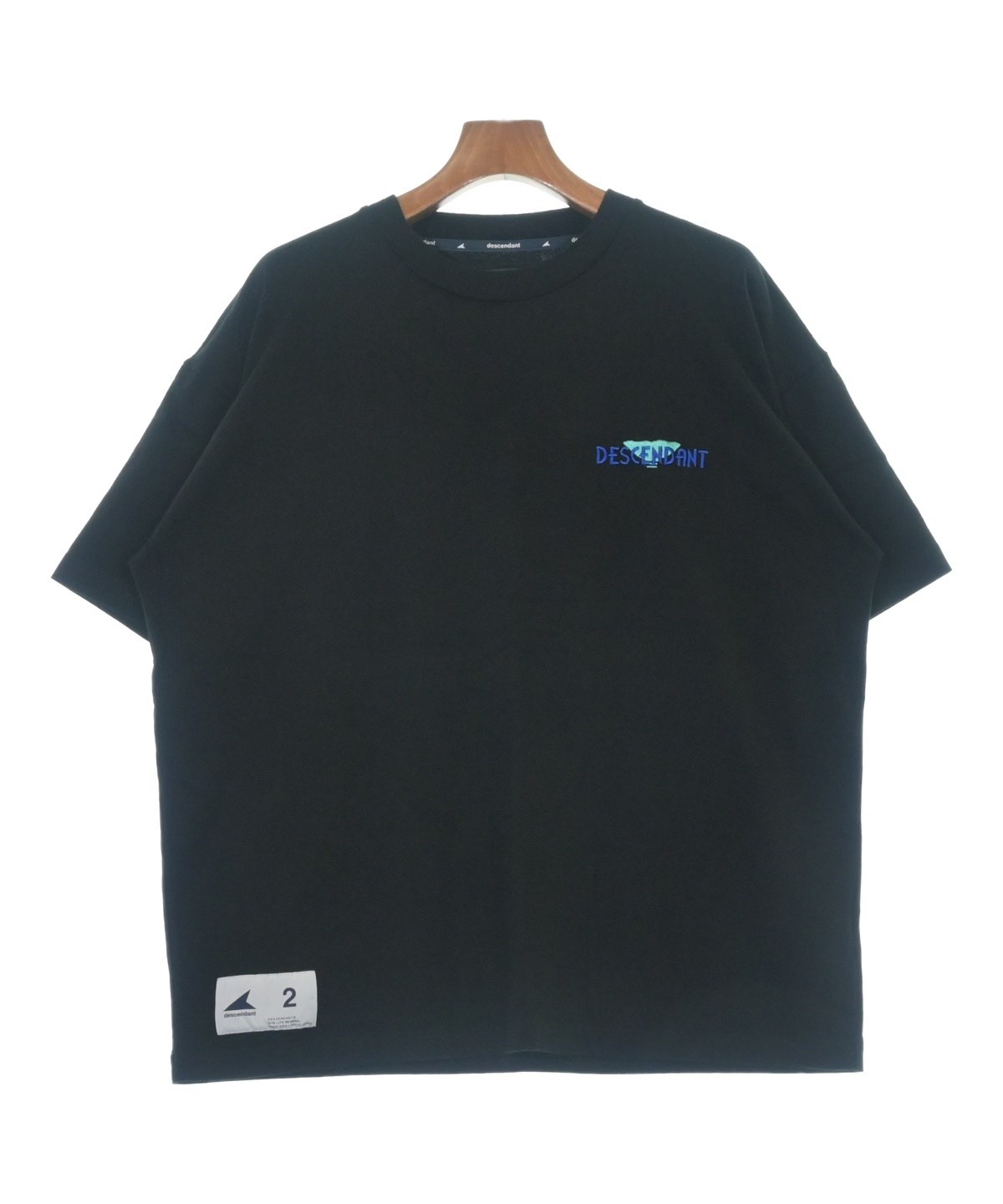 DESCENDANT Tシャツ・カットソー 黒 M 【公式通販】
