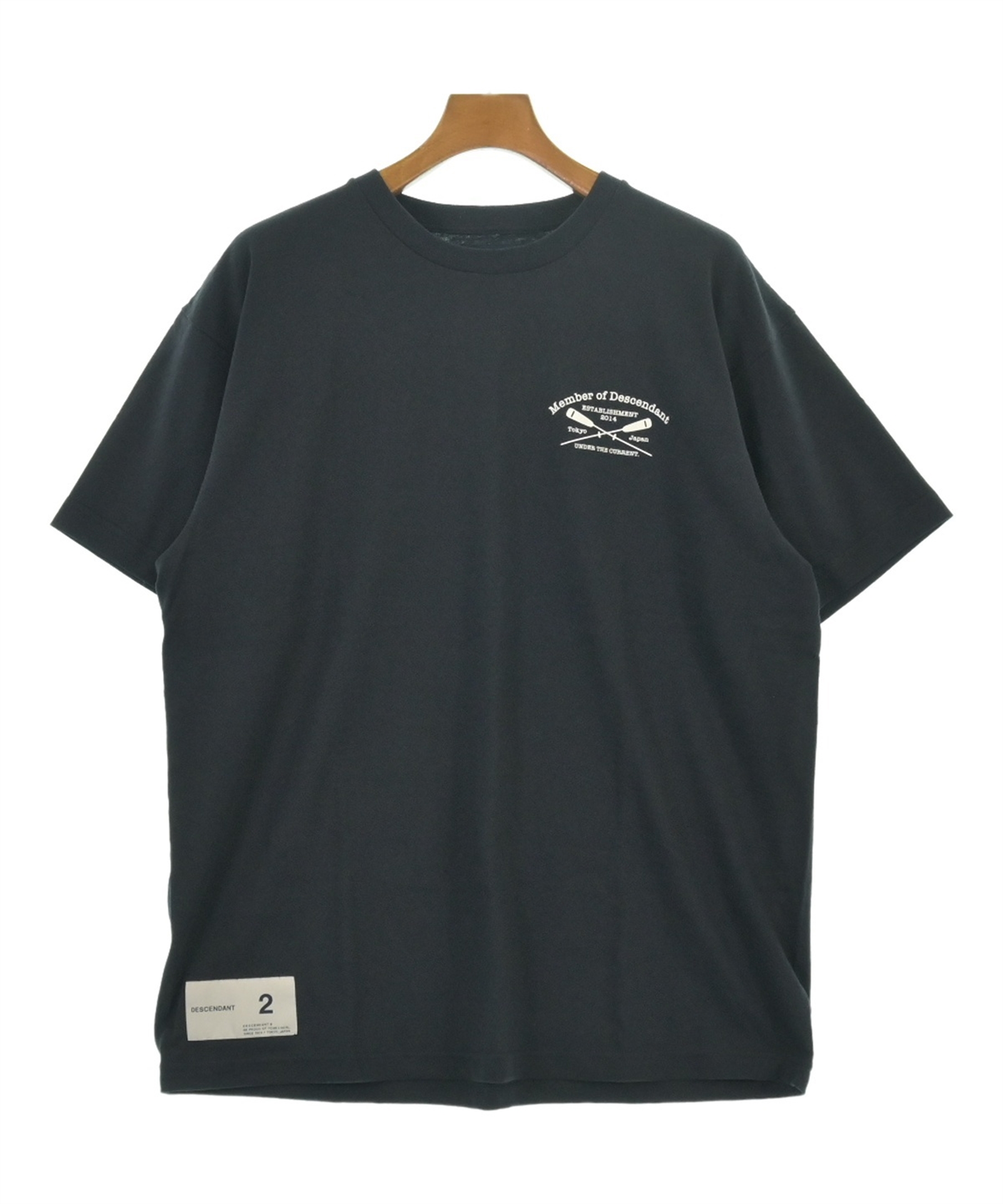 DESCENDANT（ディセンダント）Tシャツ・カットソー 紺 サイズ:2(M位