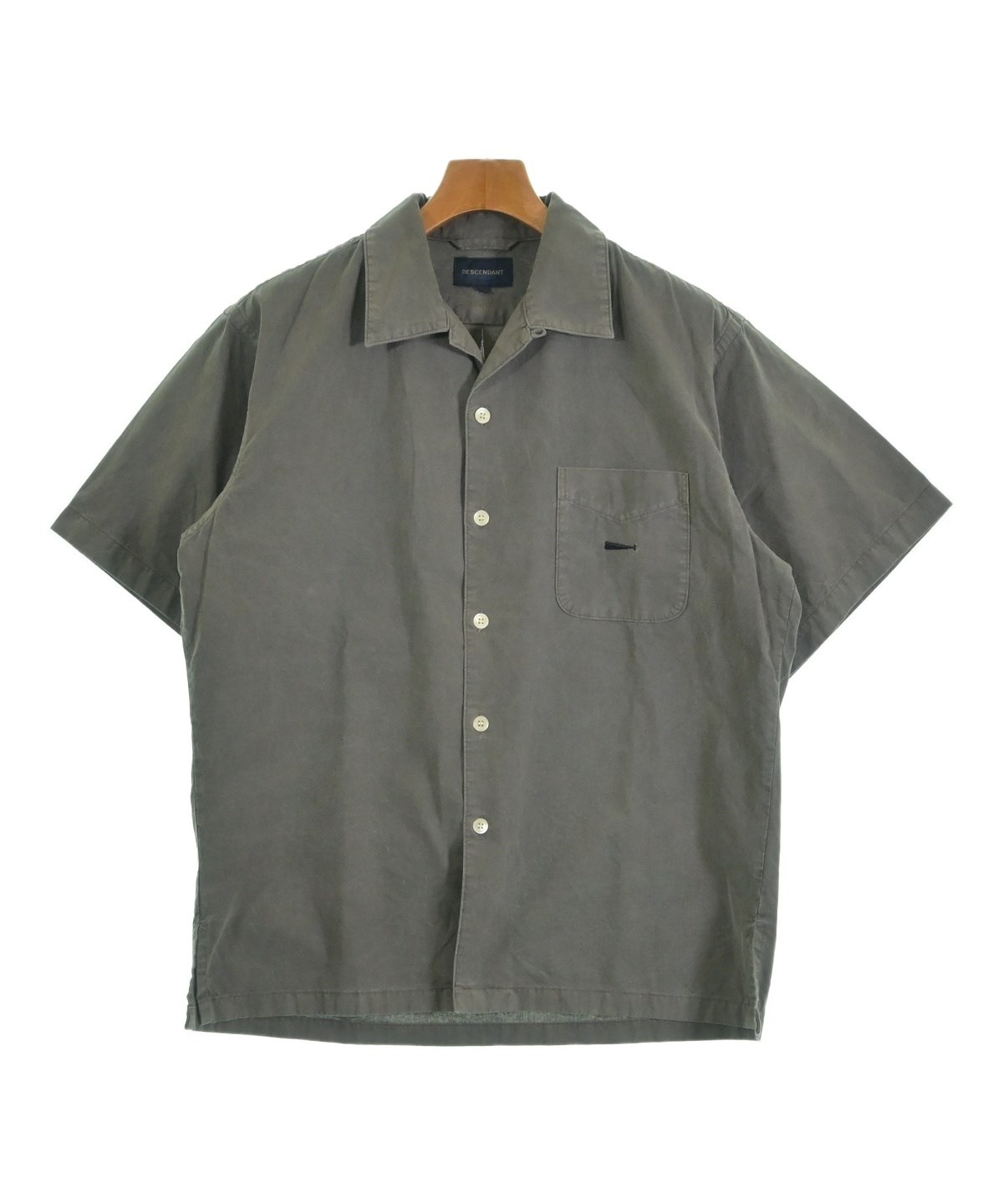 DESCENDANT グレー 長袖　サイズ2 DESCENDANT(ディセンダント) turtoise mock neck モックネック