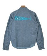 DESCENDANT（ディセンダント）カジュアルシャツ 紺 サイズ:1(S位) メンズ/2200545786355