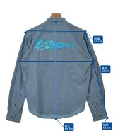 DESCENDANT（ディセンダント）カジュアルシャツ 紺 サイズ:1(S位) メンズ/2200545786355