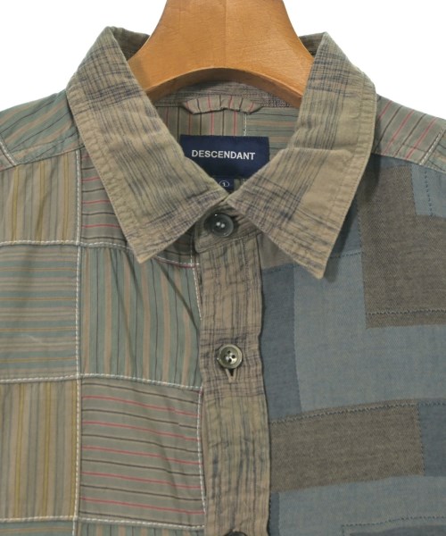 DESCENDANT（ディセンダント）カジュアルシャツ 茶 サイズ:1(S位