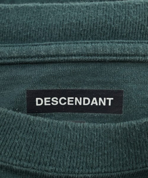 DESCENDANT（ディセンダント）Tシャツ・カットソー 緑 サイズ:3(L位) メンズ/2200550903112