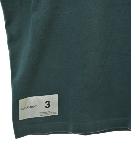 DESCENDANT（ディセンダント）Tシャツ・カットソー 緑 サイズ:3(L位) メンズ/2200550903112