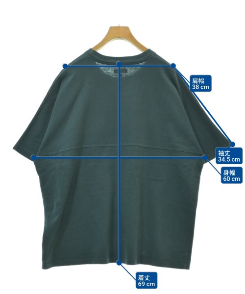 DESCENDANT（ディセンダント）Tシャツ・カットソー 緑 サイズ:3(L位) メンズ/2200550903112