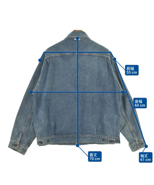 DESCENDANT（ディセンダント）デニムジャケット 紺 サイズ:3(L位) メンズ/2200620345019