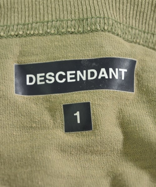 DESCENDANT（ディセンダント）Tシャツ・カットソー カーキ サイズ:1(S位) メンズ/2200623437025