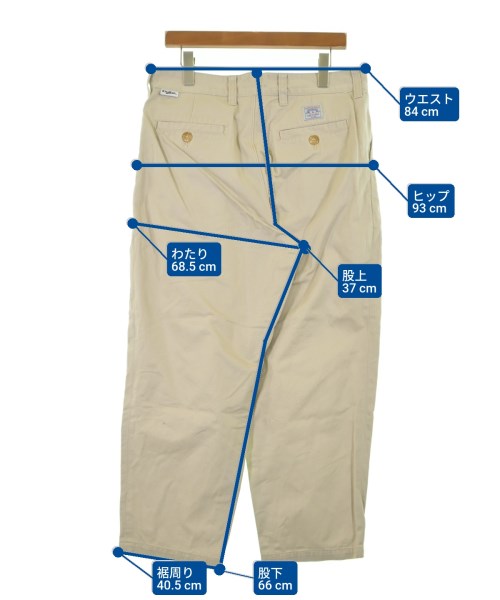 DESCENDANT（ディセンダント）チノパン ベージュ サイズ:3(L位) メンズ/2200624521112