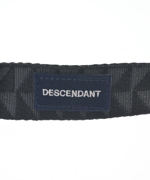 DESCENDANT（ディセンダント）ベルト 黒 サイズ:- メンズ/2200624791126
