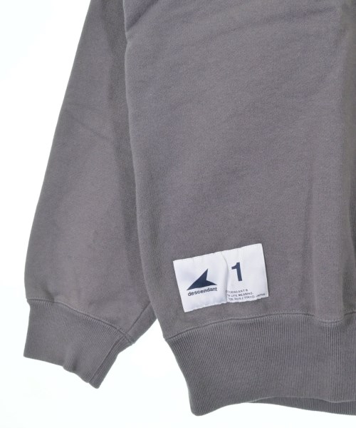 DESCENDANT（ディセンダント）スウェット グレー サイズ:1(S位) メンズ/2200625091096