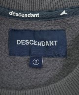 DESCENDANT（ディセンダント）スウェット グレー サイズ:1(S位) メンズ/2200625091096