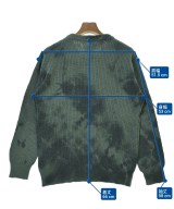 DESCENDANT（ディセンダント）ニット・セーター 緑 サイズ:3(L位) メンズ/2200625705023