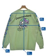 DESCENDANT（ディセンダント）Tシャツ・カットソー 緑 サイズ:1(S位) メンズ/2200625705030