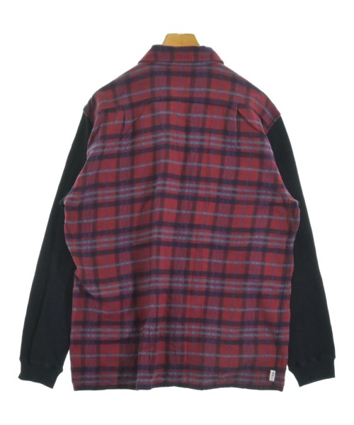 DESCENDANT（ディセンダント）カジュアルシャツ 赤 サイズ:2(M位) メンズ/2200625705054