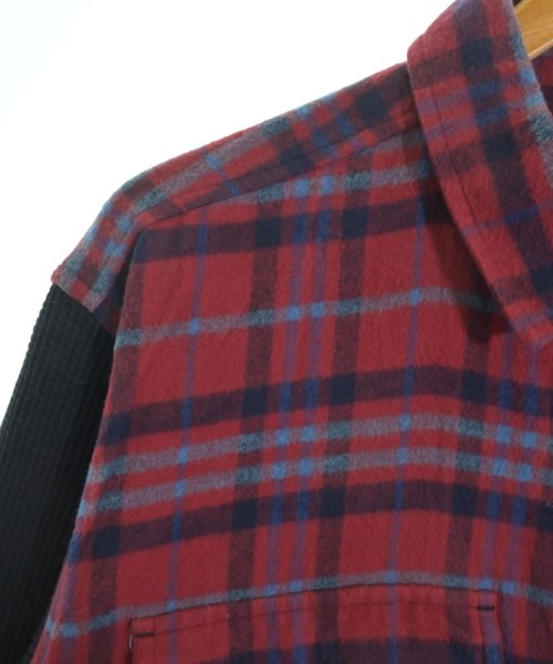 DESCENDANT（ディセンダント）カジュアルシャツ 赤 サイズ:2(M位) メンズ/2200625705054