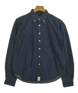 DESCENDANT（ディセンダント）カジュアルシャツ 紺 サイズ:1(S位) メンズ/2200625705061