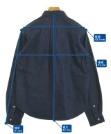 DESCENDANT（ディセンダント）カジュアルシャツ 紺 サイズ:1(S位) メンズ/2200625705061