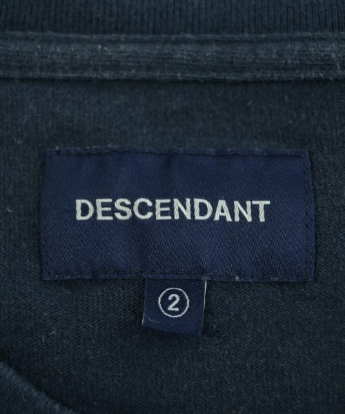 DESCENDANT（ディセンダント）Tシャツ・カットソー 紺 サイズ:2(M位) メンズ/2200625705078