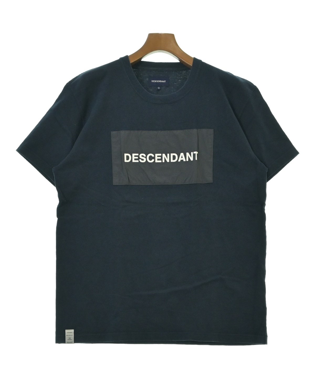 DESCENDANT（ディセンダント）Tシャツ・カットソー 紺 サイズ:2(M位