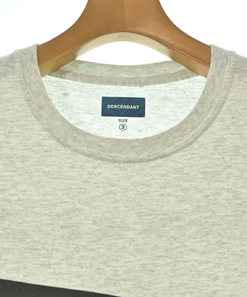 DESCENDANT（ディセンダント）Tシャツ・カットソー グレー サイズ:3(L位) メンズ/2200625705146
