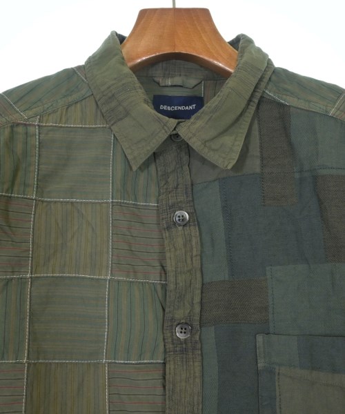 DESCENDANT（ディセンダント）カジュアルシャツ カーキ サイズ:2(M位) メンズ/2200626556044