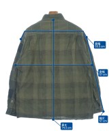 DESCENDANT（ディセンダント）カジュアルシャツ カーキ サイズ:2(M位) メンズ/2200626556044