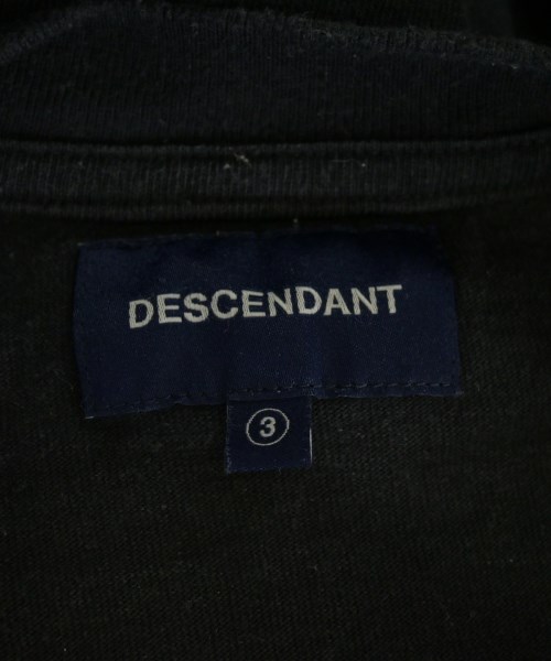 DESCENDANT（ディセンダント）Tシャツ・カットソー 黒 サイズ:3(L位) メンズ/2200626556051