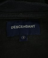 DESCENDANT（ディセンダント）Tシャツ・カットソー 黒 サイズ:3(L位) メンズ/2200626556051