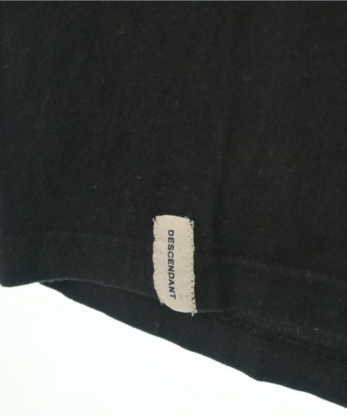 DESCENDANT（ディセンダント）Tシャツ・カットソー 黒 サイズ:3(L位) メンズ/2200626592042